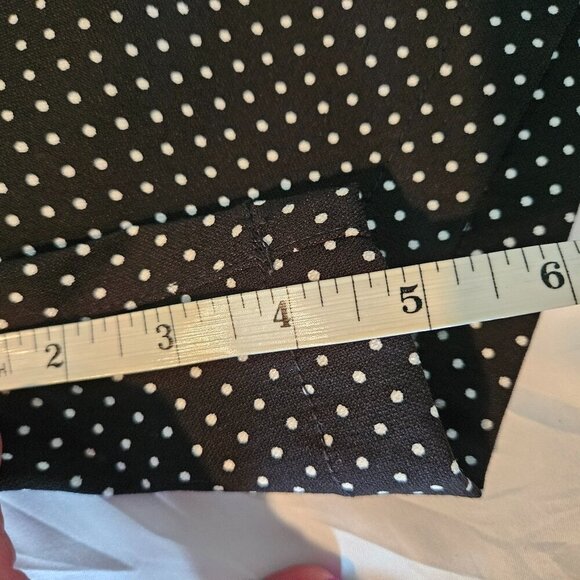 Sabrina Lauren Polka Dots Perfect Fit Ultra Soft Stretch Shorts Women’s Size 8 - Picture 7 of 9